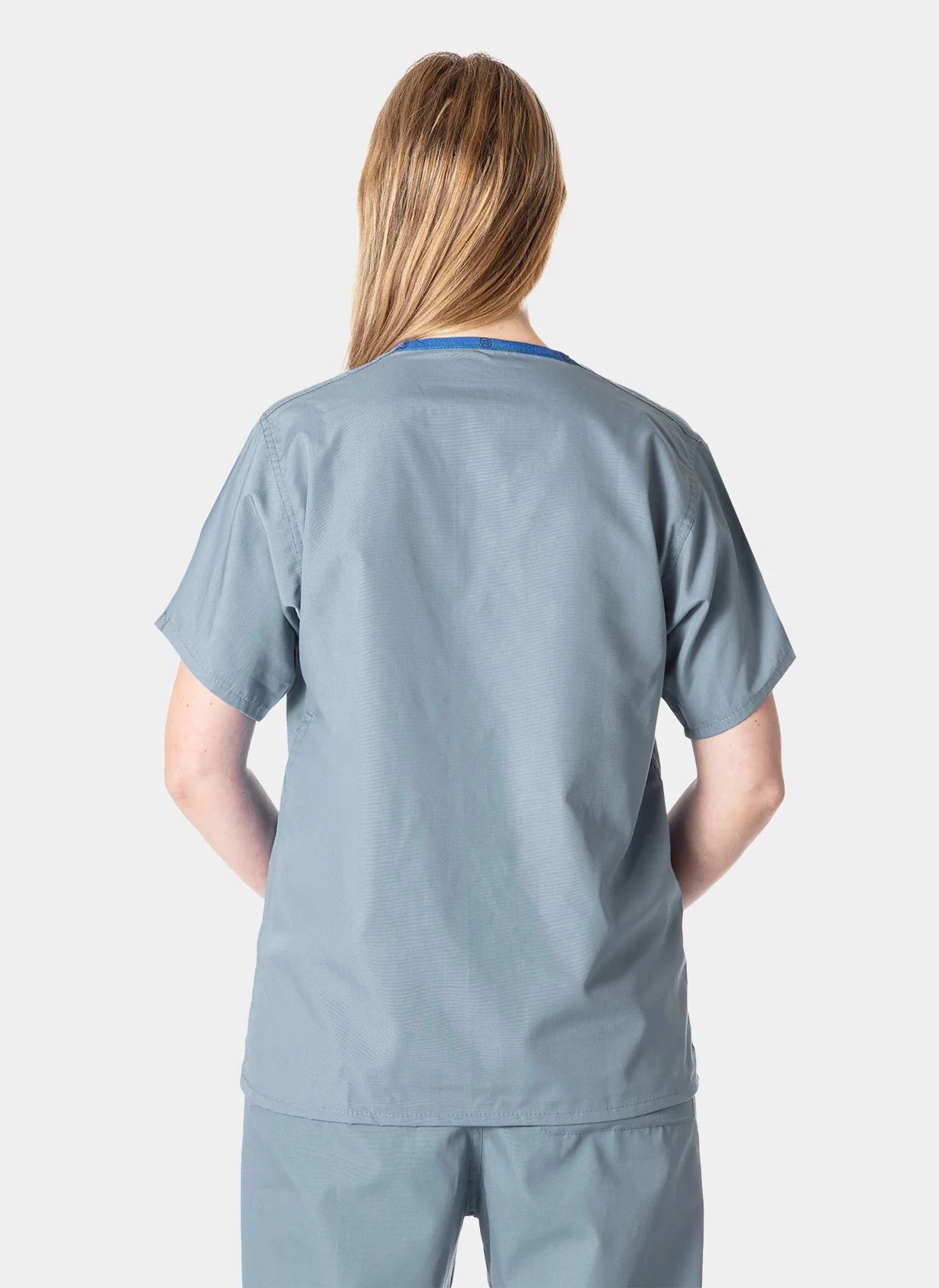 Unisex Budget Scrub Top - Misty - Image 2