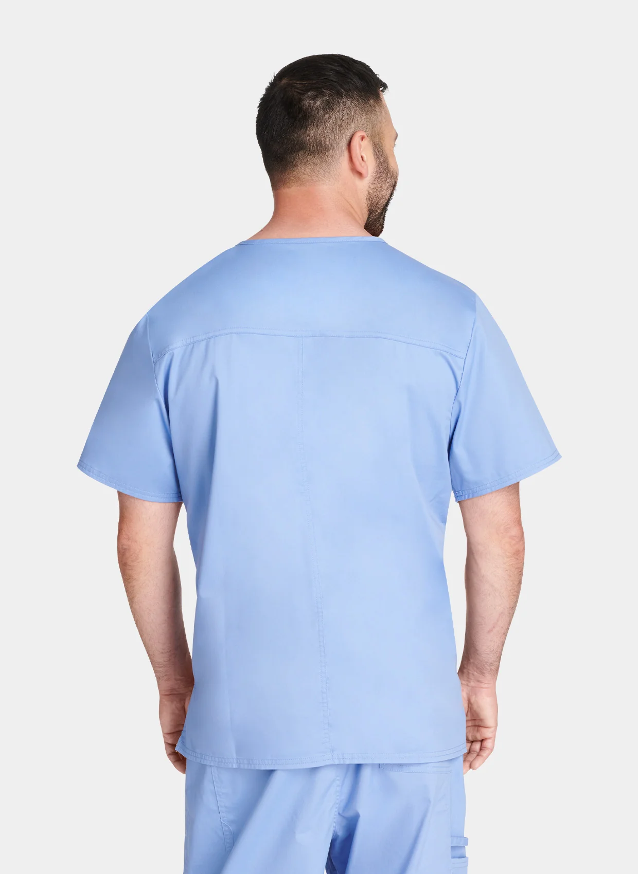 Cherokee Core Stretch Unisex V-Neck Scrub Top WWE4725 - True Ceil - Image 3