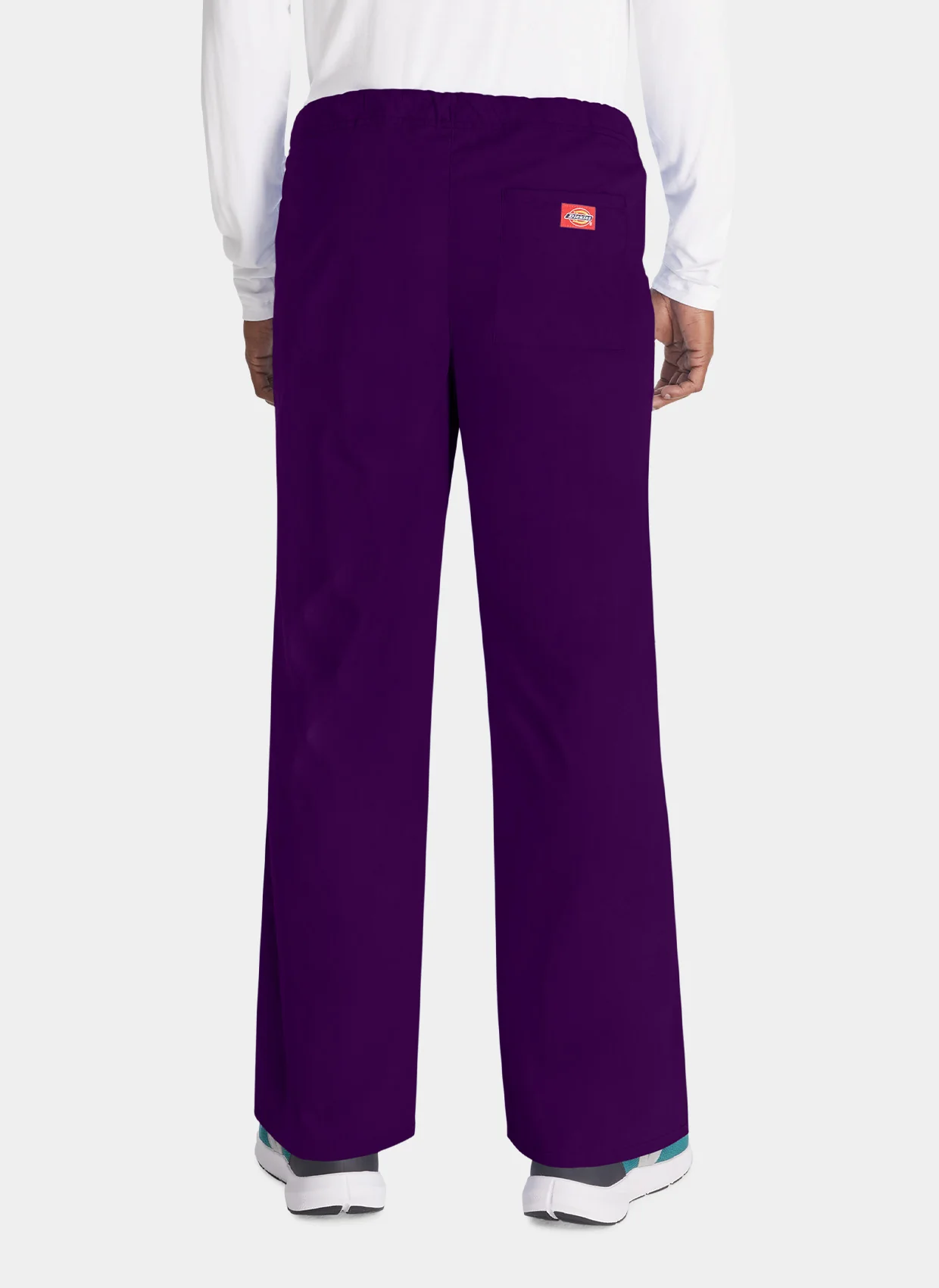Unisex Dickies EDS Signature Drawstring Scrub Trousers DKE83006 - Eggplant - Image 2