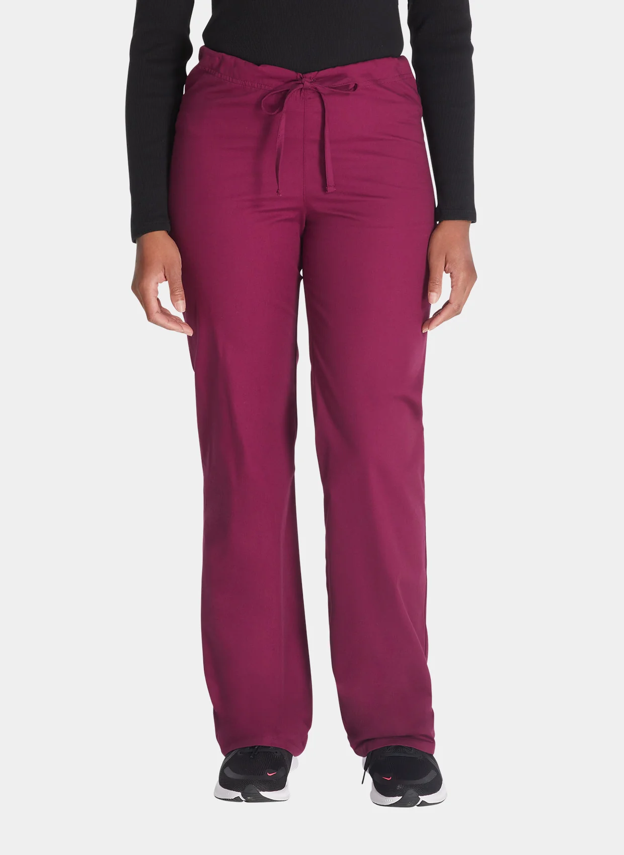 Unisex Dickies EDS Signature Drawstring Scrub Trousers DKE83006 - Wine