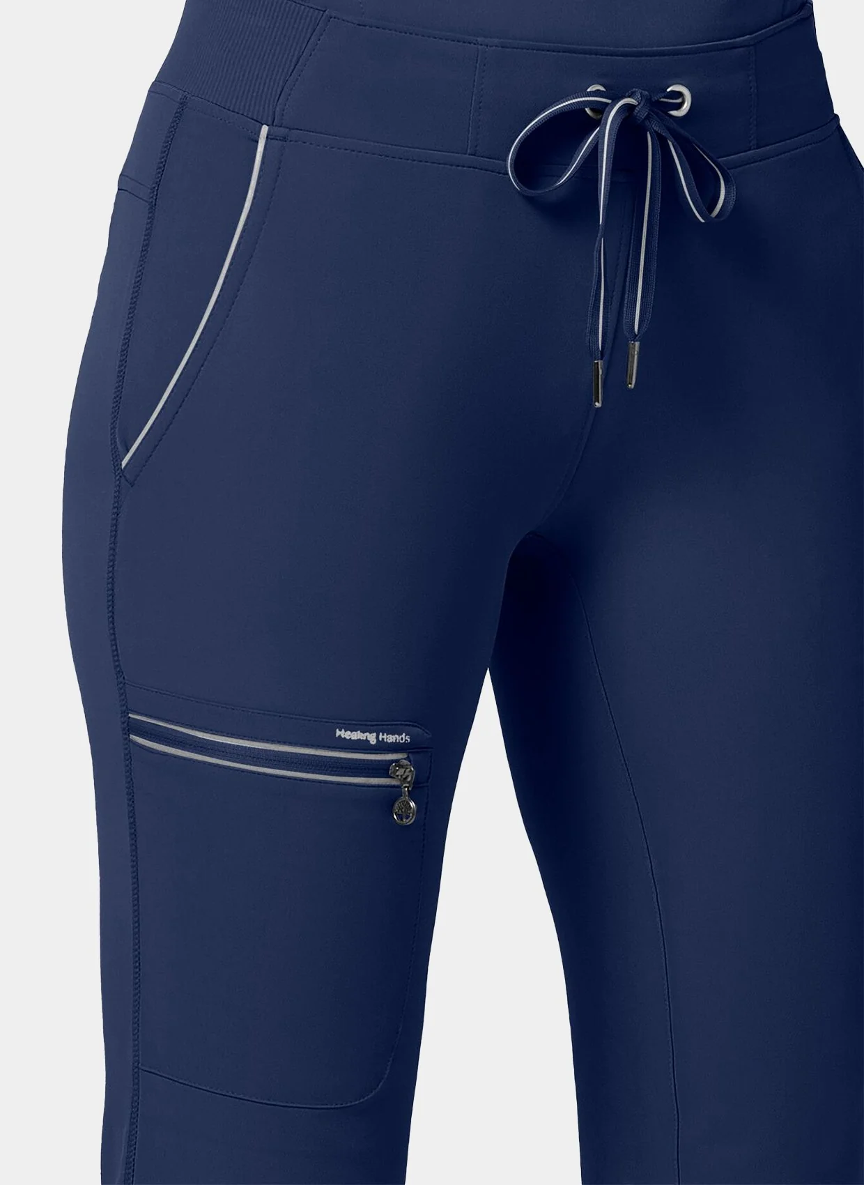 Healing Hands Nisha Scrub Trousers - Navy - Image 3
