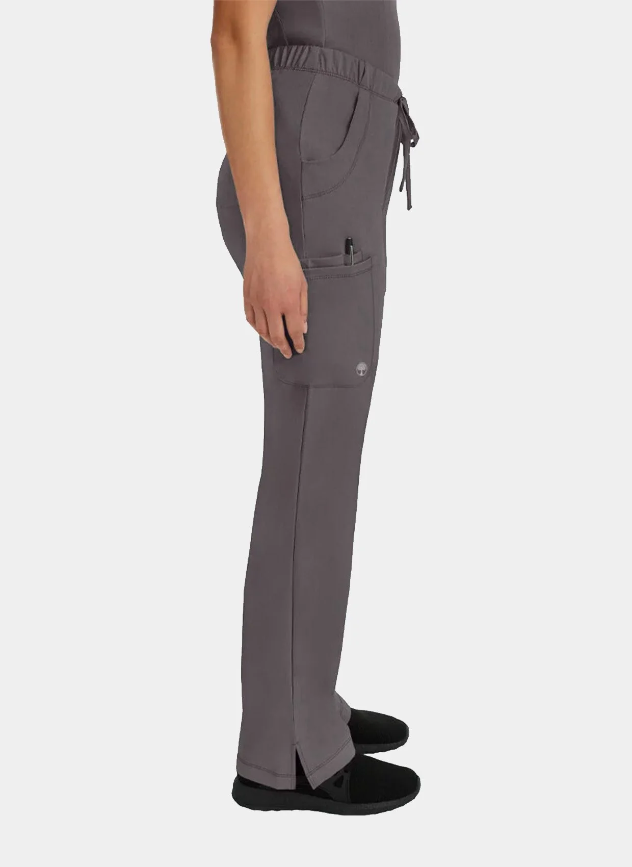 Healing Hands Rebecca Scrub Trousers - Pewter - Image 3