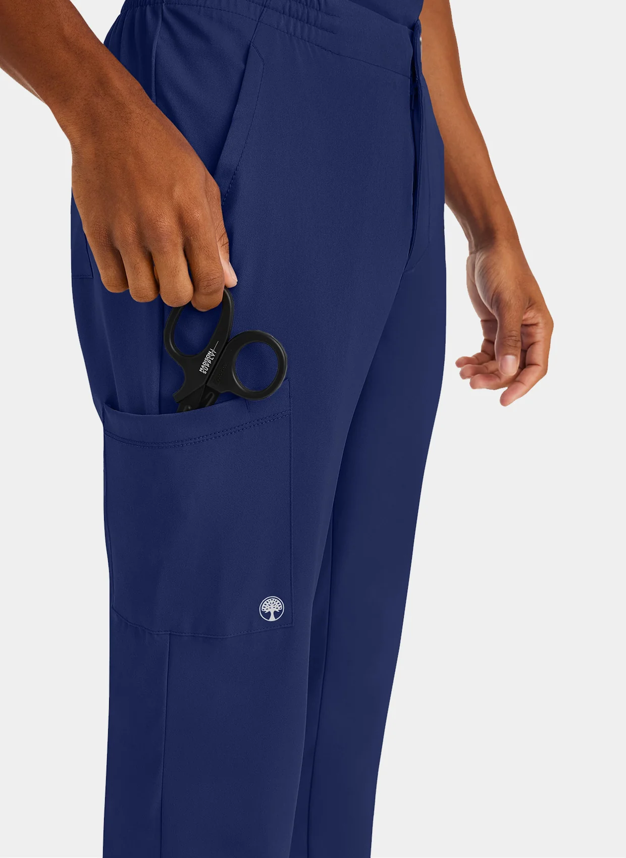 Healing Hands Ryan Scrub Trousers - Navy - Image 2