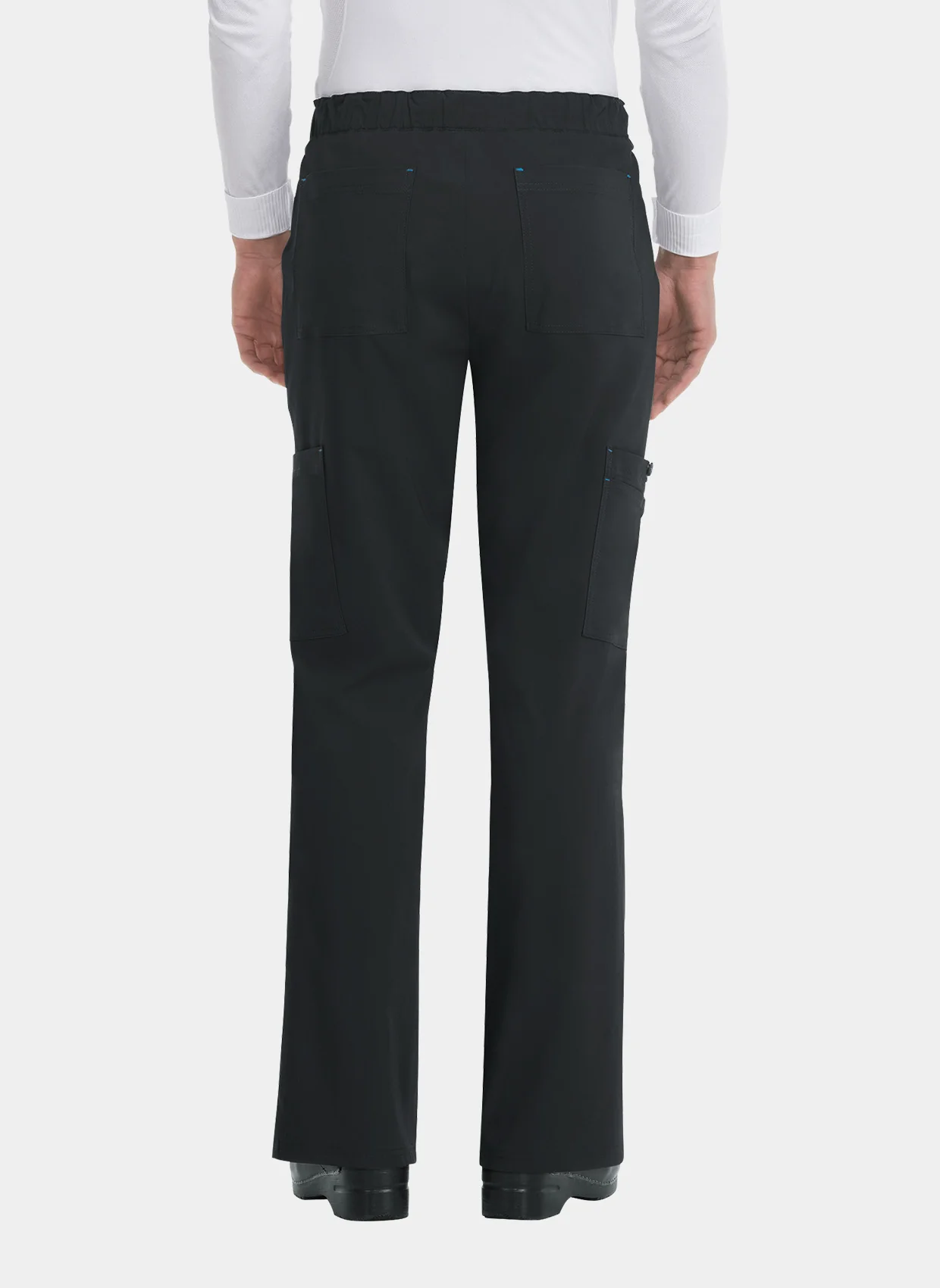 Koi Basics Men's Luke Scrub Trousers  - Black - Image 2