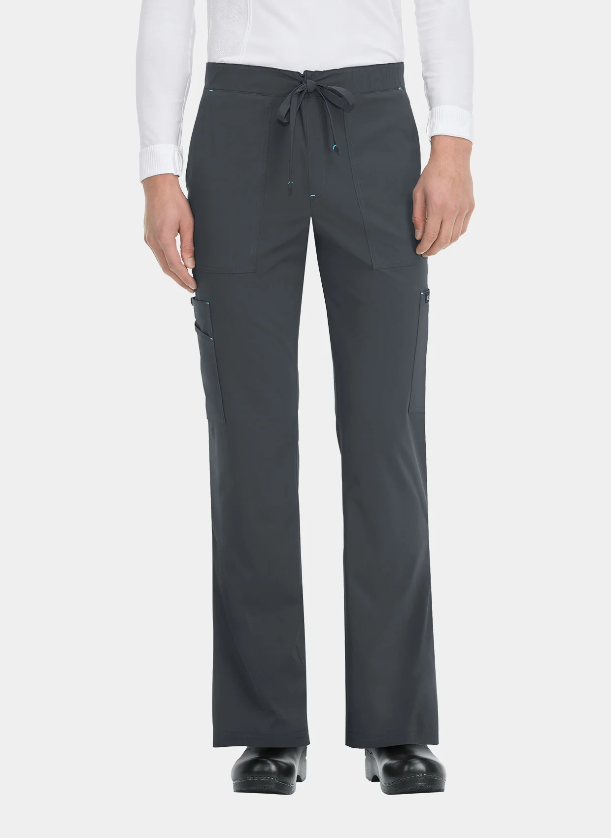 Koi Basics Men's Luke Scrub Trousers - Charcoal