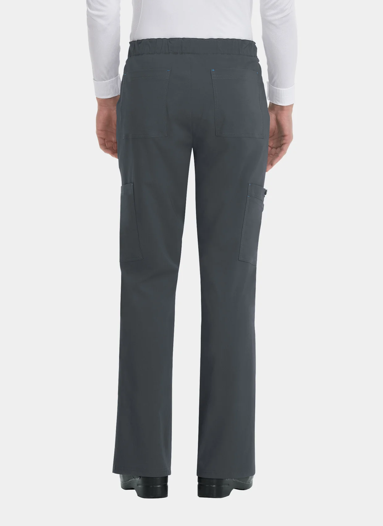 Koi Basics Men's Luke Scrub Trousers - Charcoal - Image 2