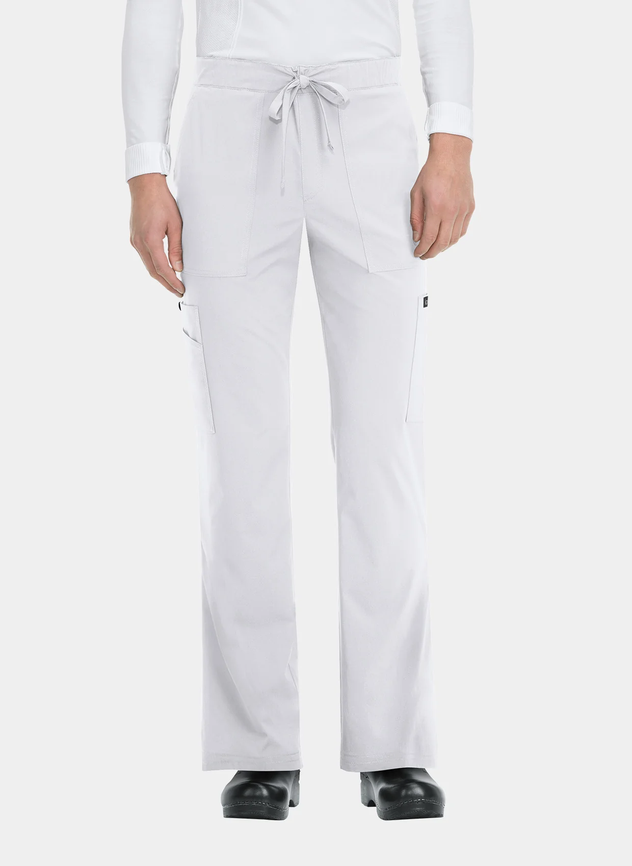 Koi Basics Men's Luke Scrub Trousers  - White