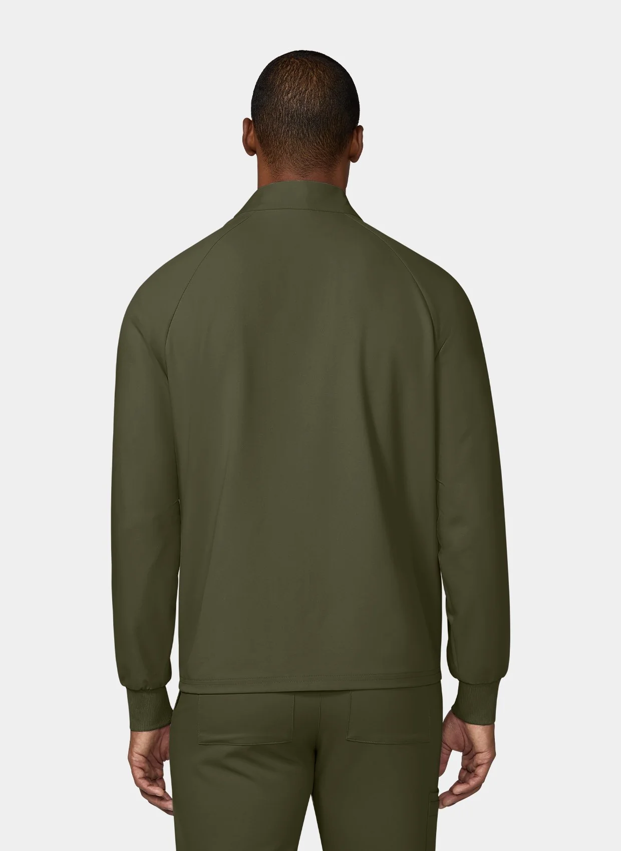 Koi Cureology Alpha Scrub Jacket - Olive - Image 2