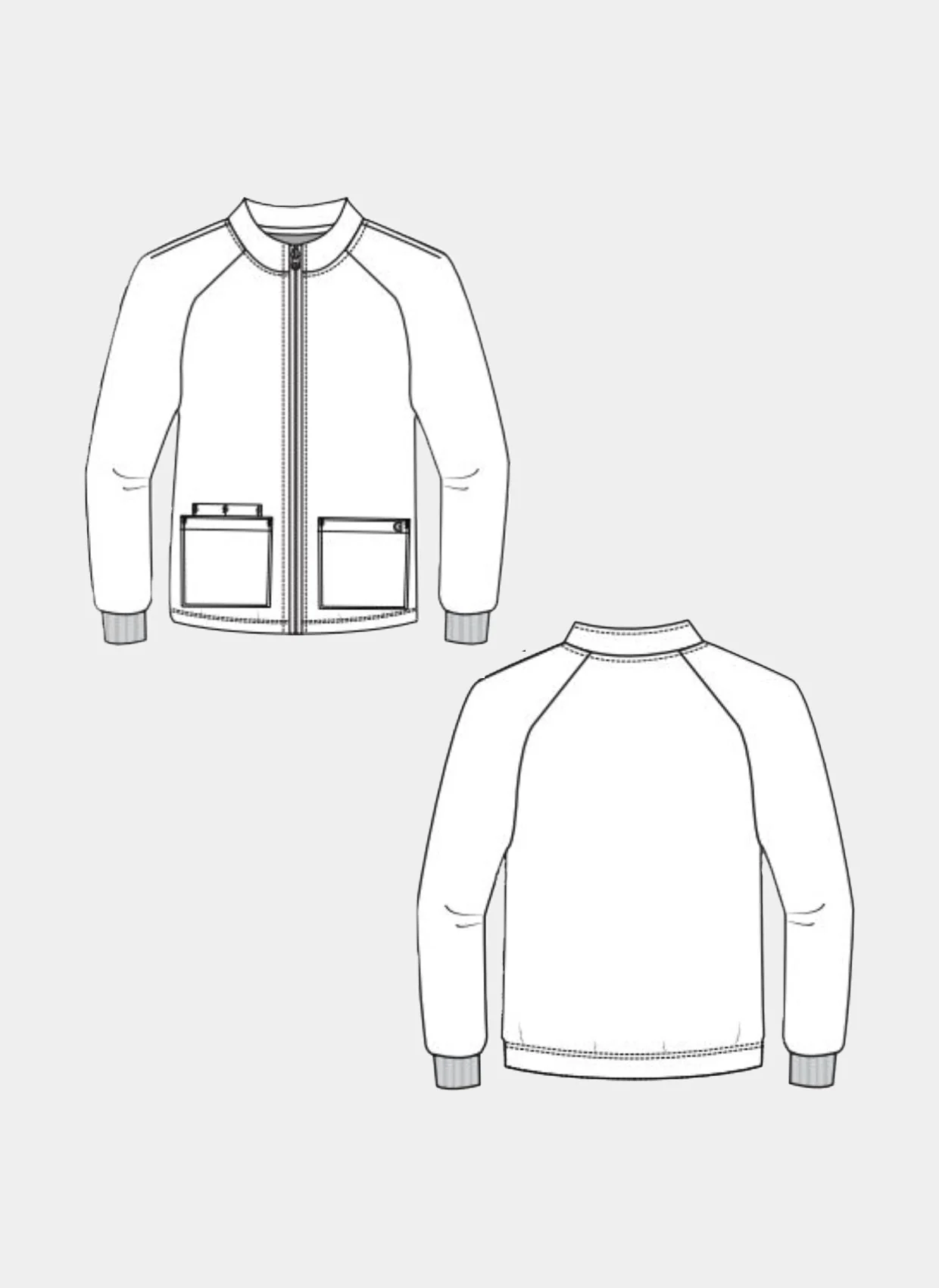 Koi Cureology Alpha Scrub Jacket - Caribbean - Image 4