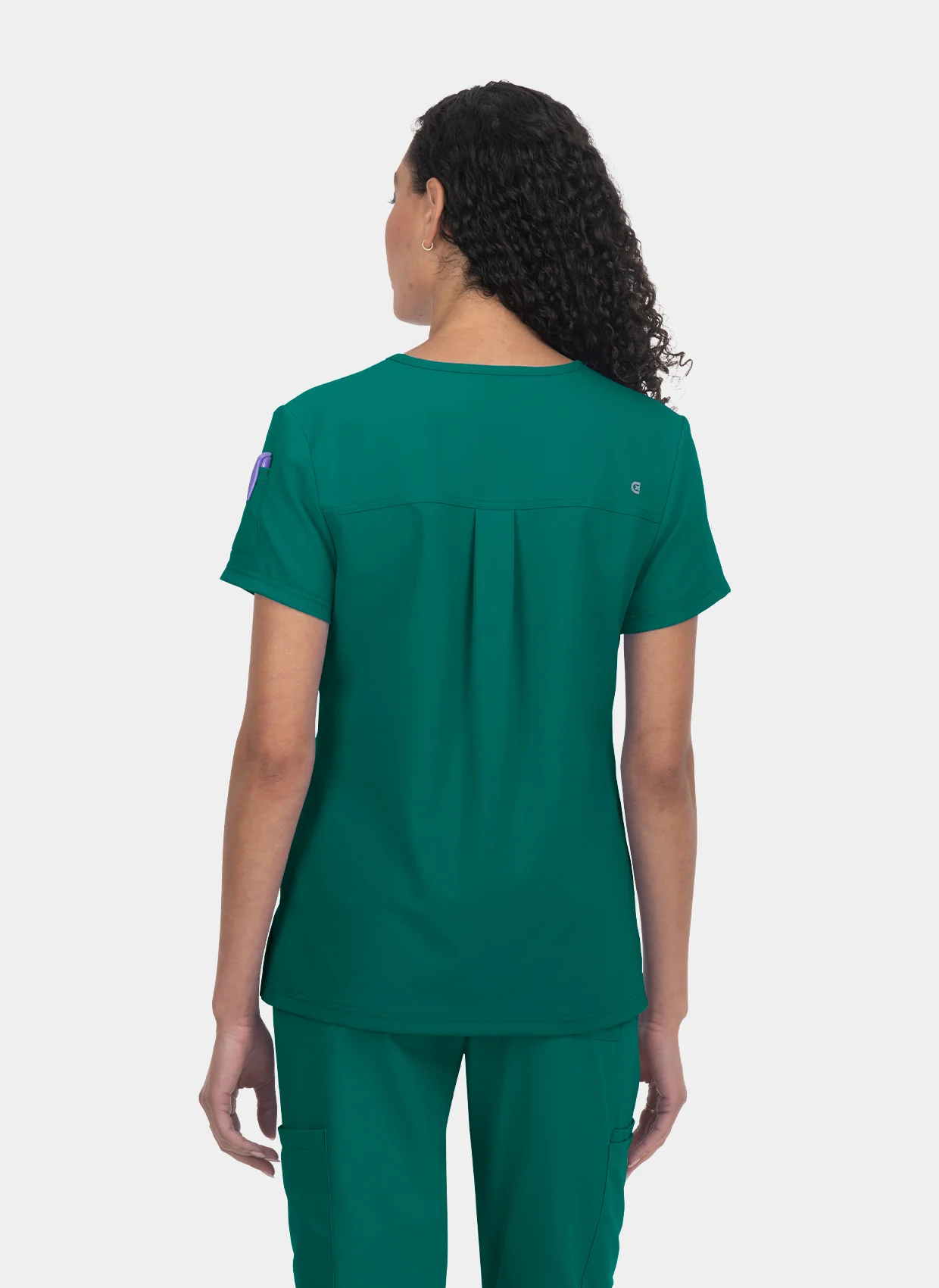 Koi Cureology Cardi Scrub Top - Hunter - Image 2