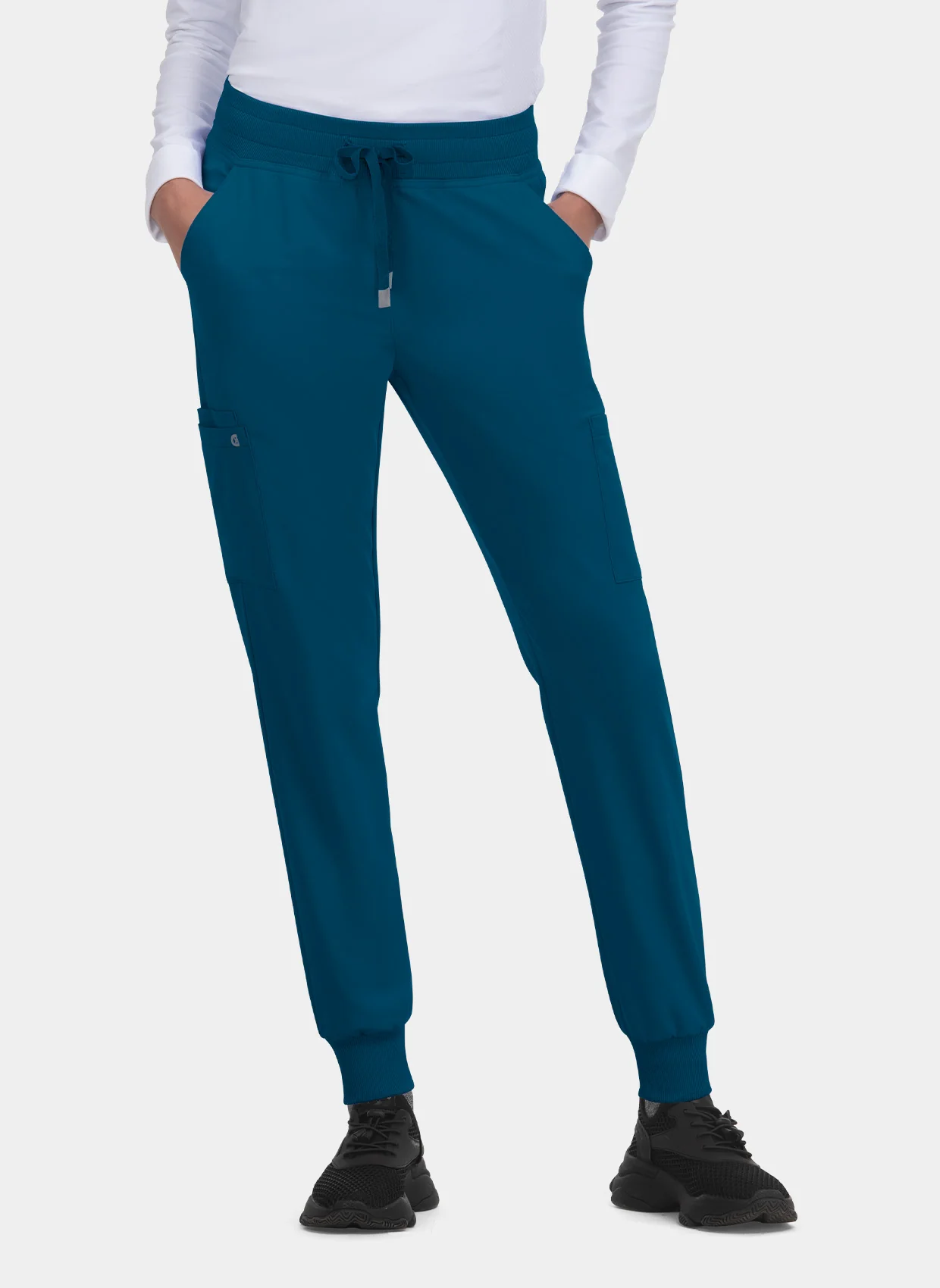Koi Cureology Pulse Scrub Joggers - Caribbean - Image 3