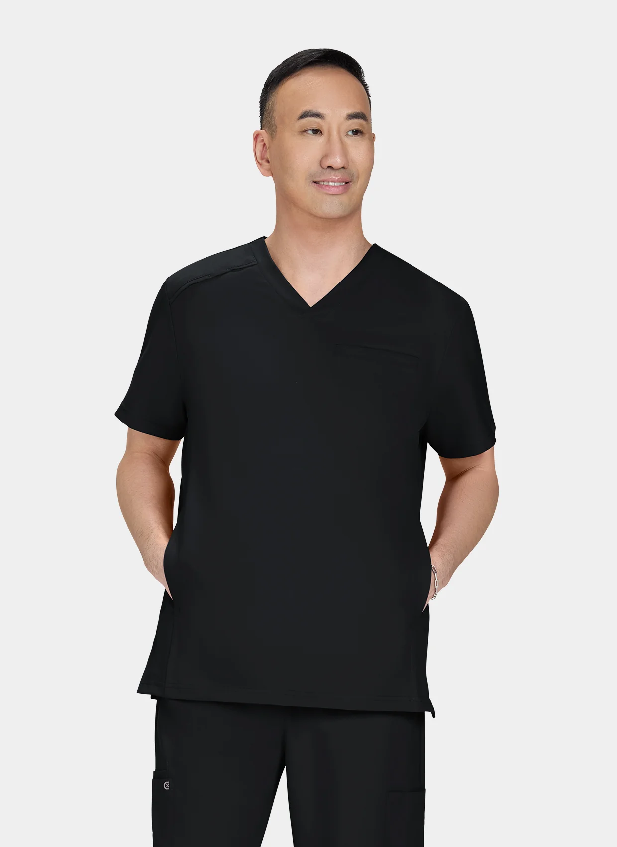 Koi Cureology Stasis Scrub Top - Black - Image 3