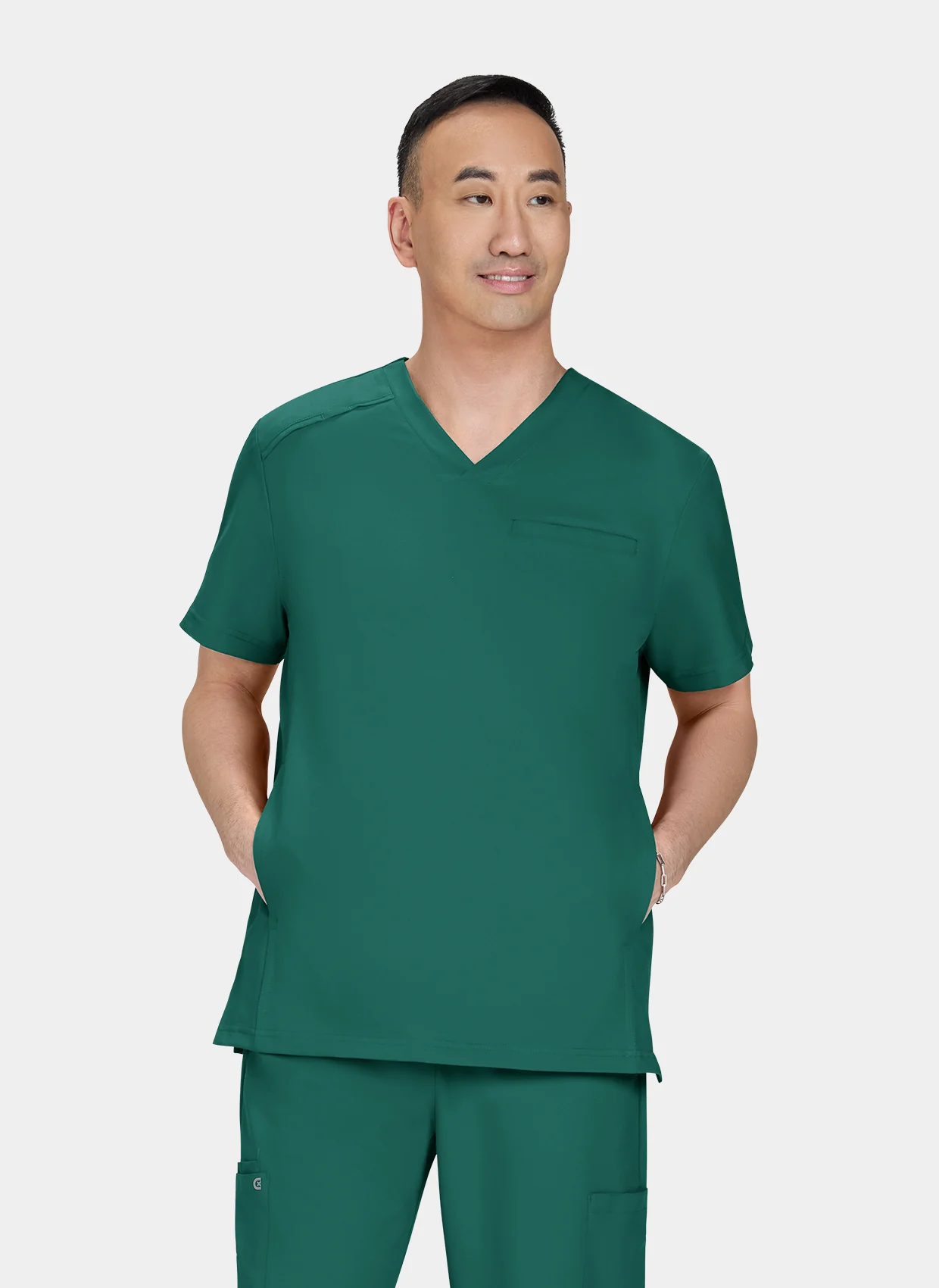 Koi Cureology Stasis Scrub Top - Hunter - Image 3