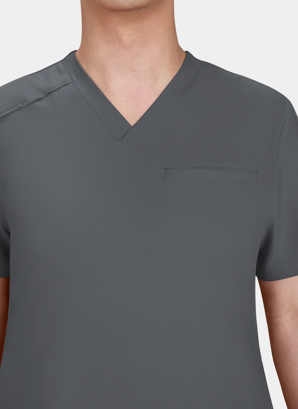 Koi Cureology Stasis Scrub Top - Pewter - Image 6