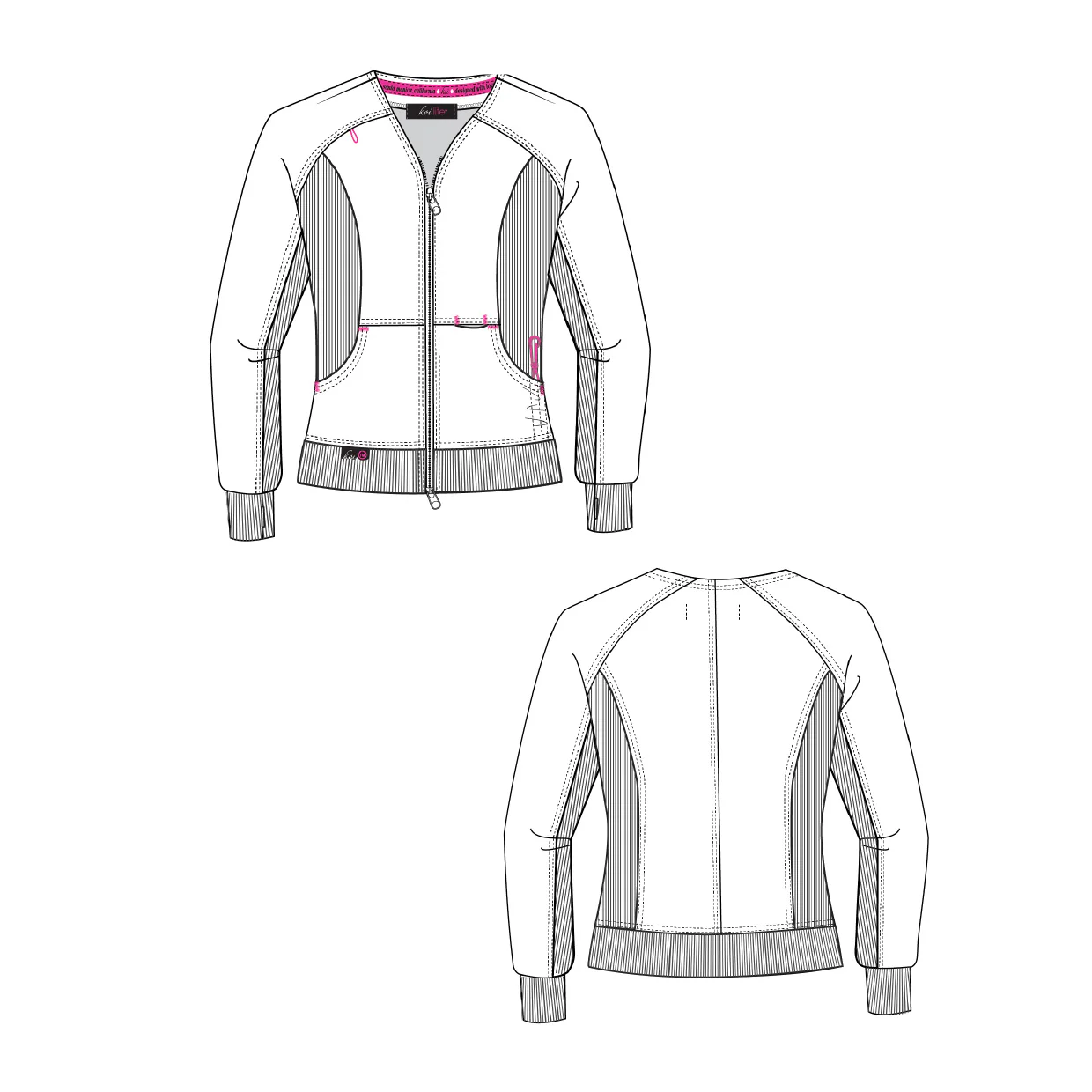 Koi Lite Clarity Jacket - Black - Image 3