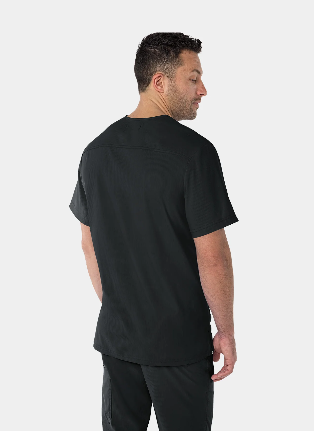 Koi Lite Force Scrub Top - Black - Image 2