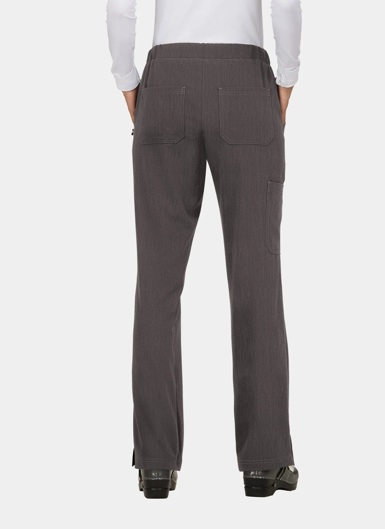 Koi Next Gen Everyday Hero Scrub Trousers - Heather Grey - SALE - Image 2