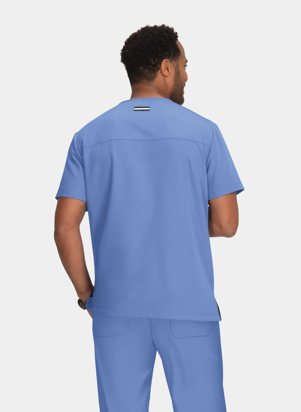 Koi Next Gen Free To Be Scrub Top - True Ceil - Image 2