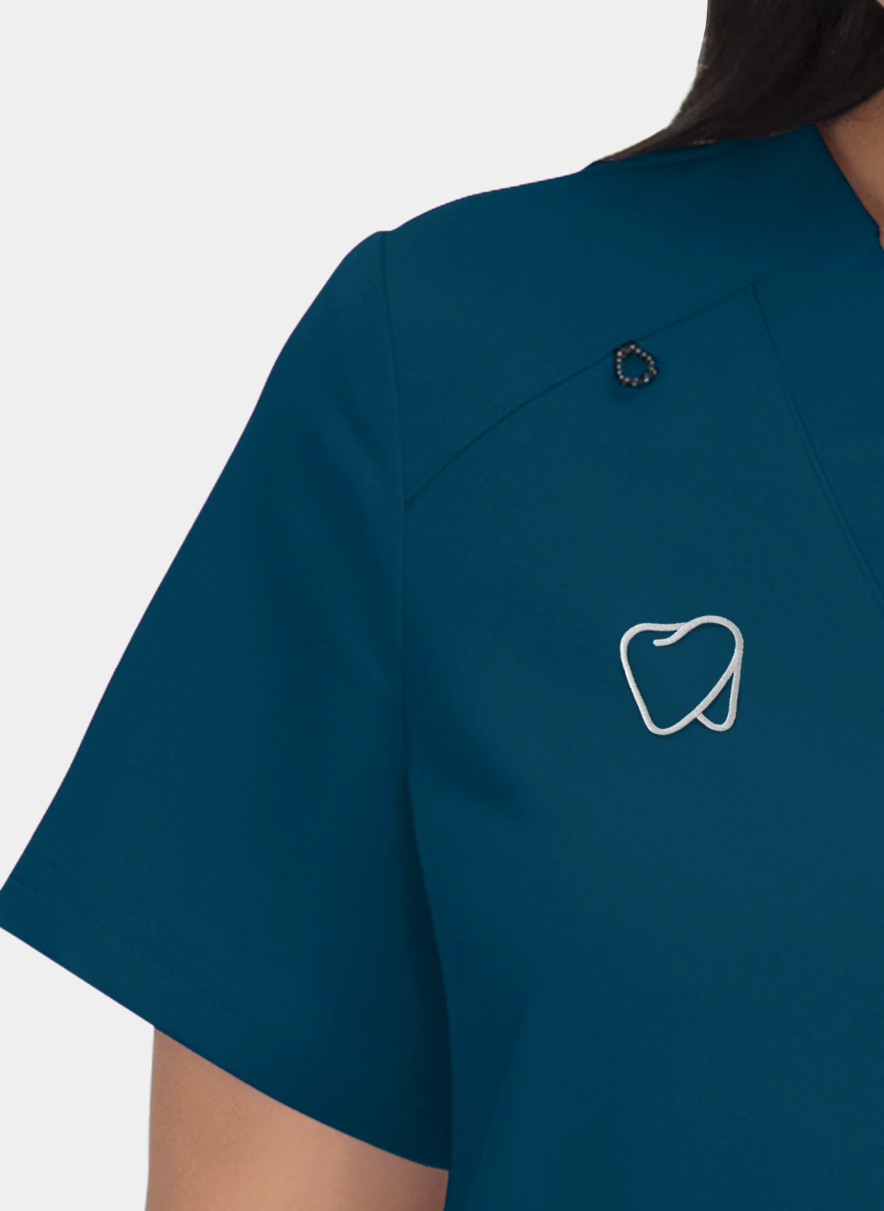 Koi Next Gen Hustle And Heart Scrub Top - Caribbean - Image 3