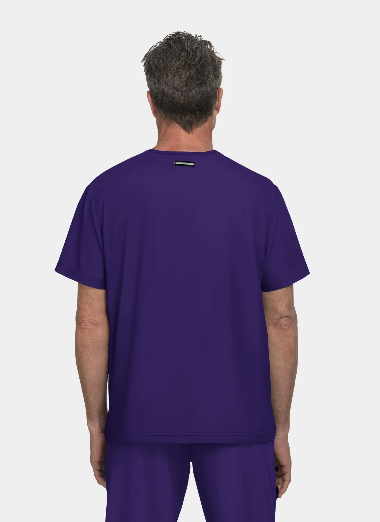 Koi Next Gen On Call Scrub Top - Grape - Image 2