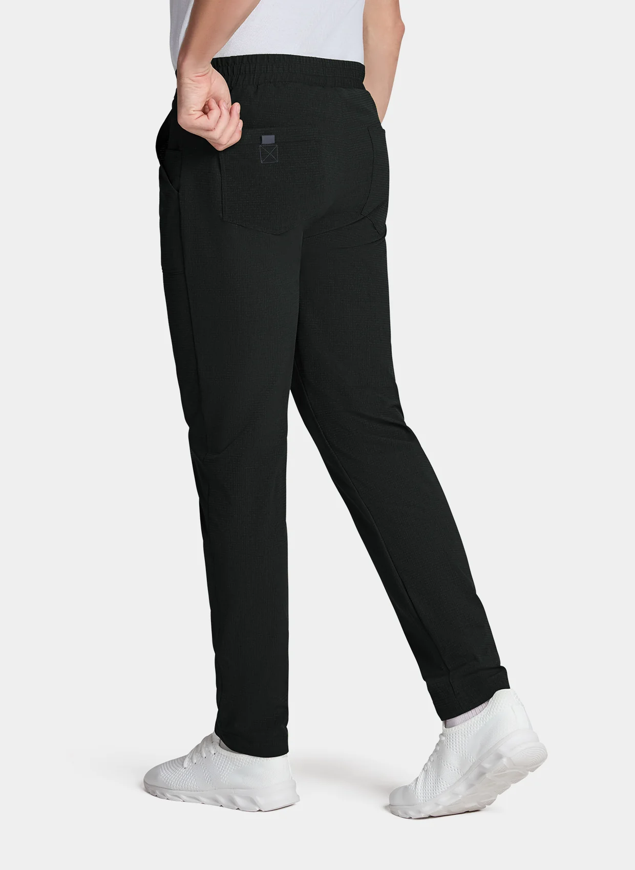 Koi Solis Ondra Scrub Trousers - Black - Image 2