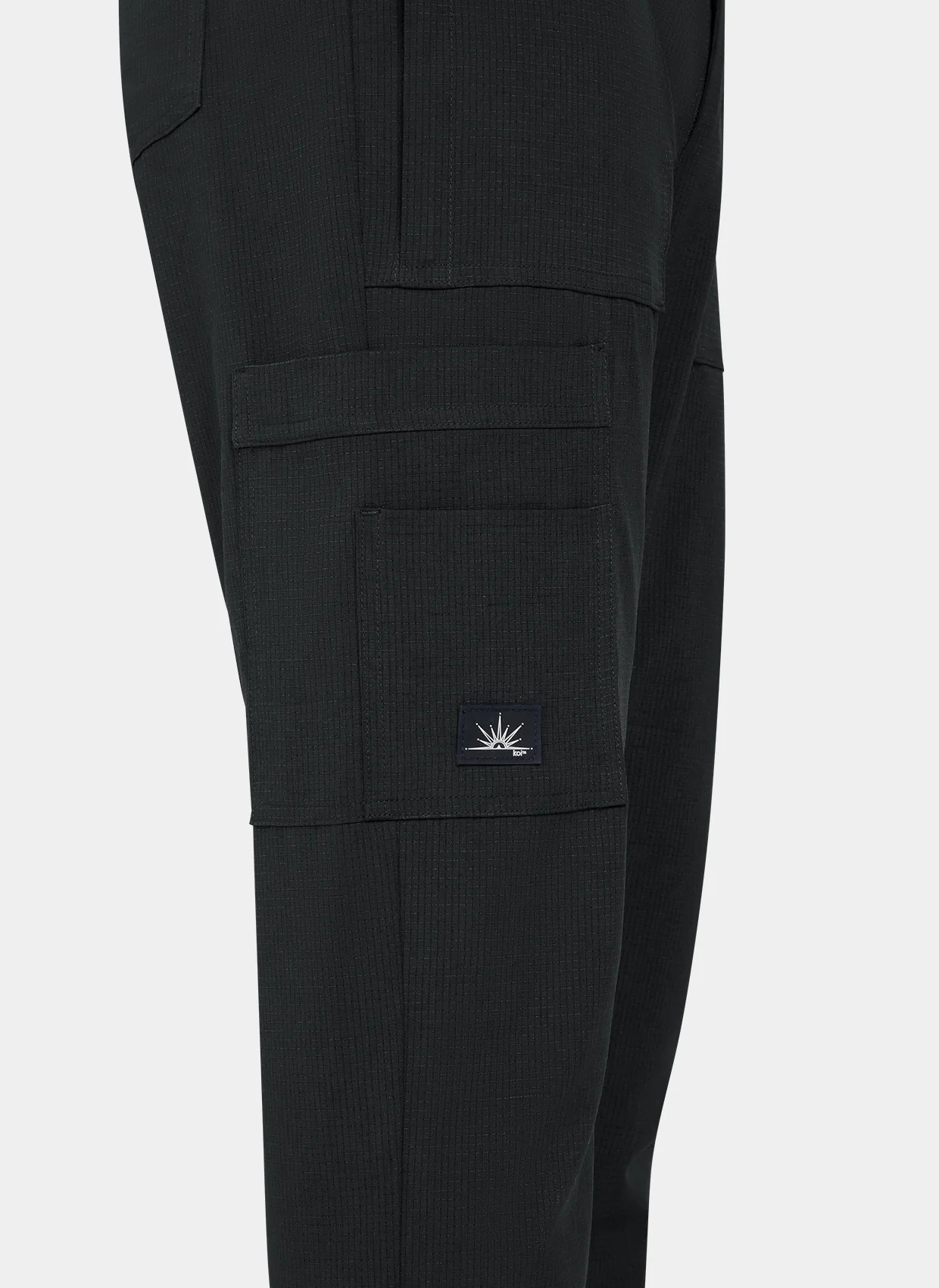 Koi Solis Ondra Scrub Trousers - Black - Image 4