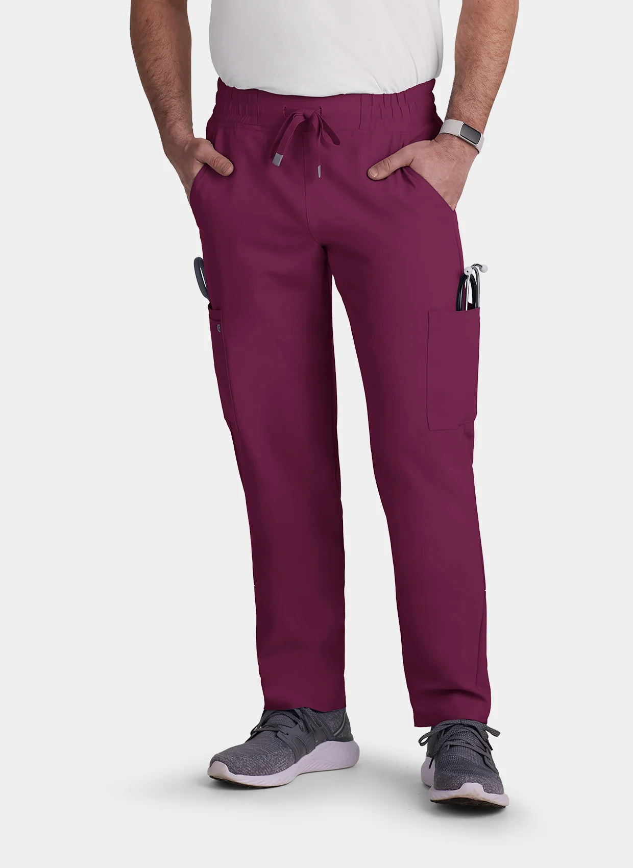 Koi Cureology Neuro Scrub Trousers - Wine