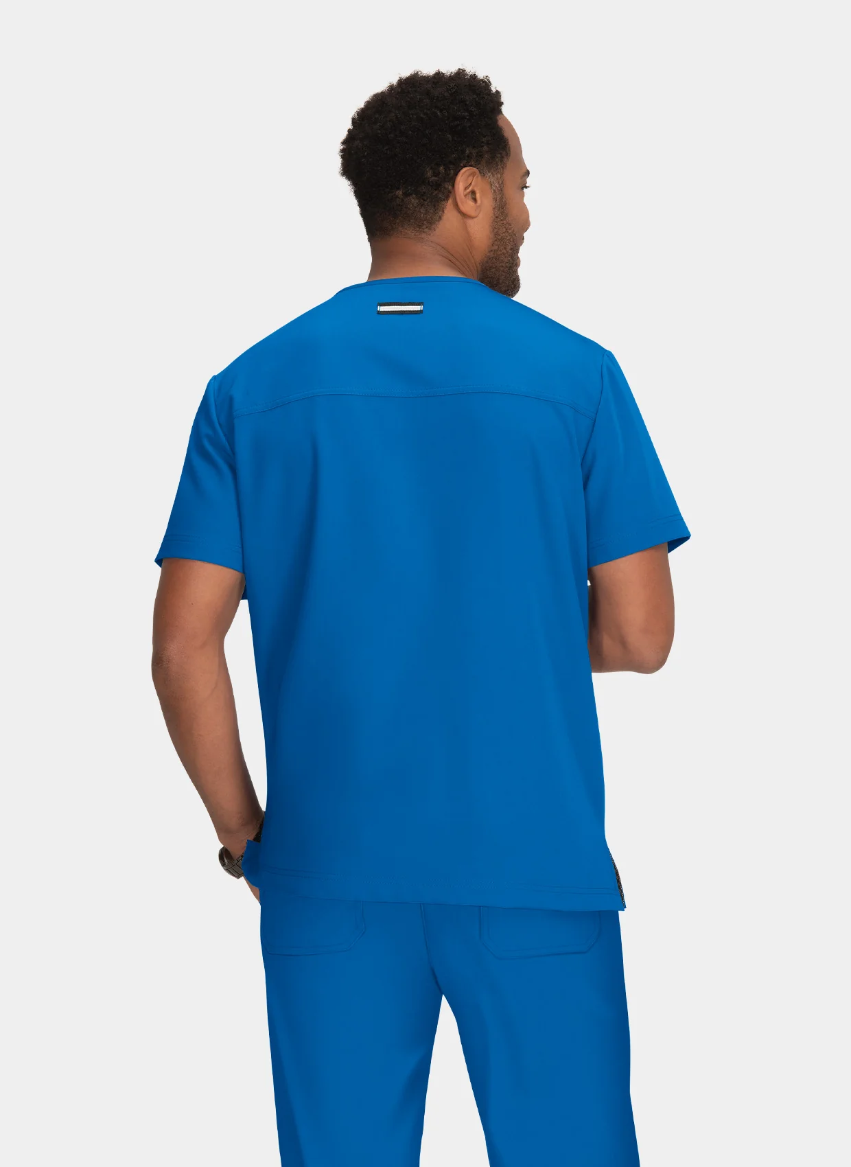 Koi Next Gen Free To Be Scrub Top - Royal - Image 2