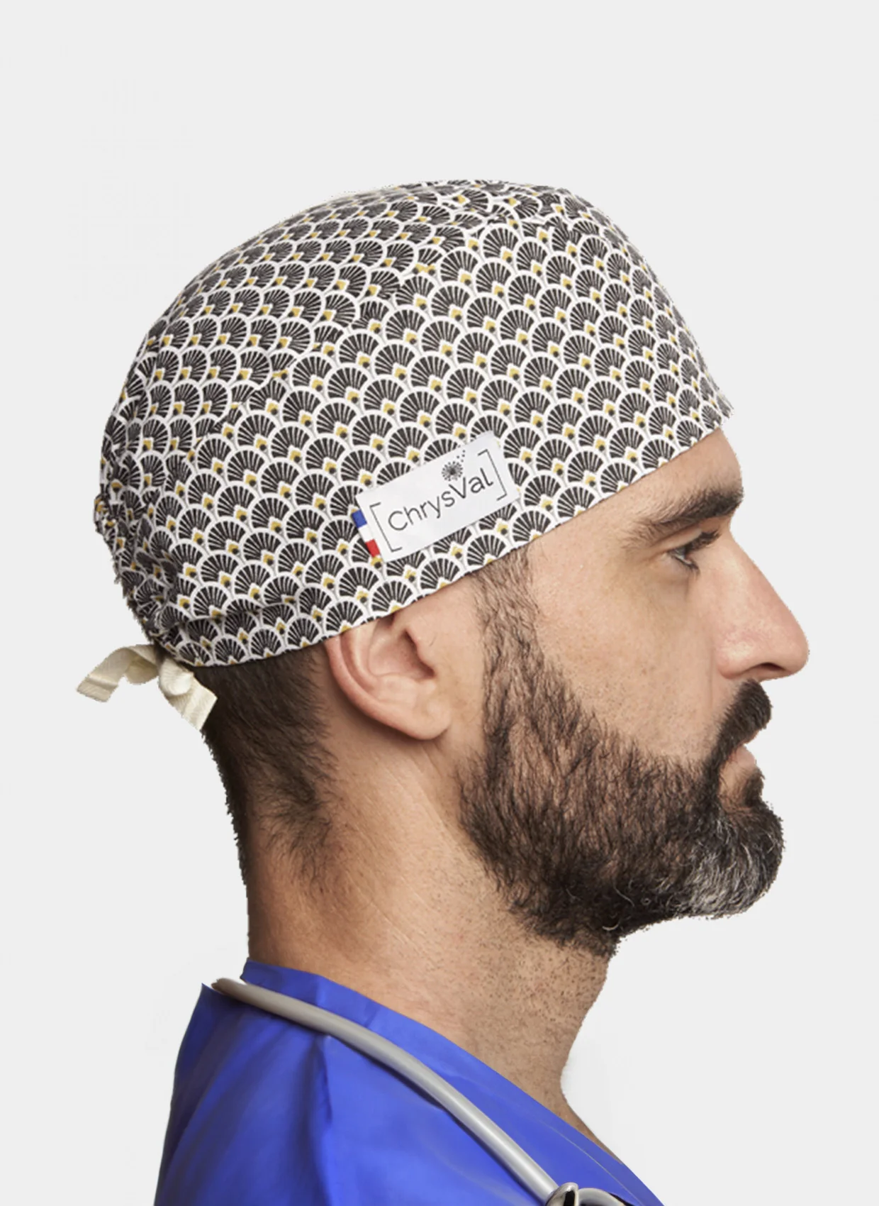 ChrysVal Short Scrub Hat -  Egyptian - Image 2
