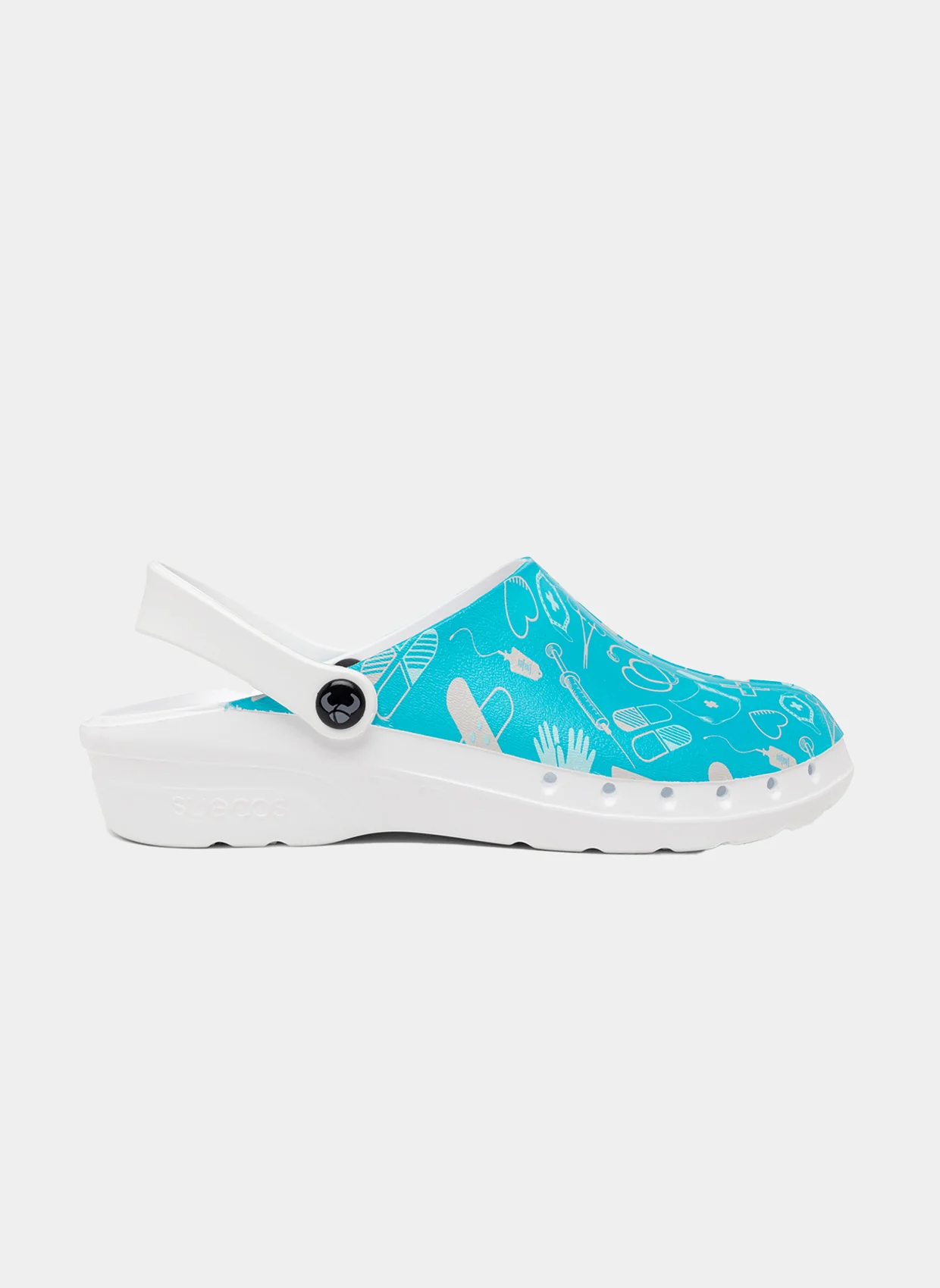 Suecos Oden Fusion Clogs - Medical (Blue) - Image 4