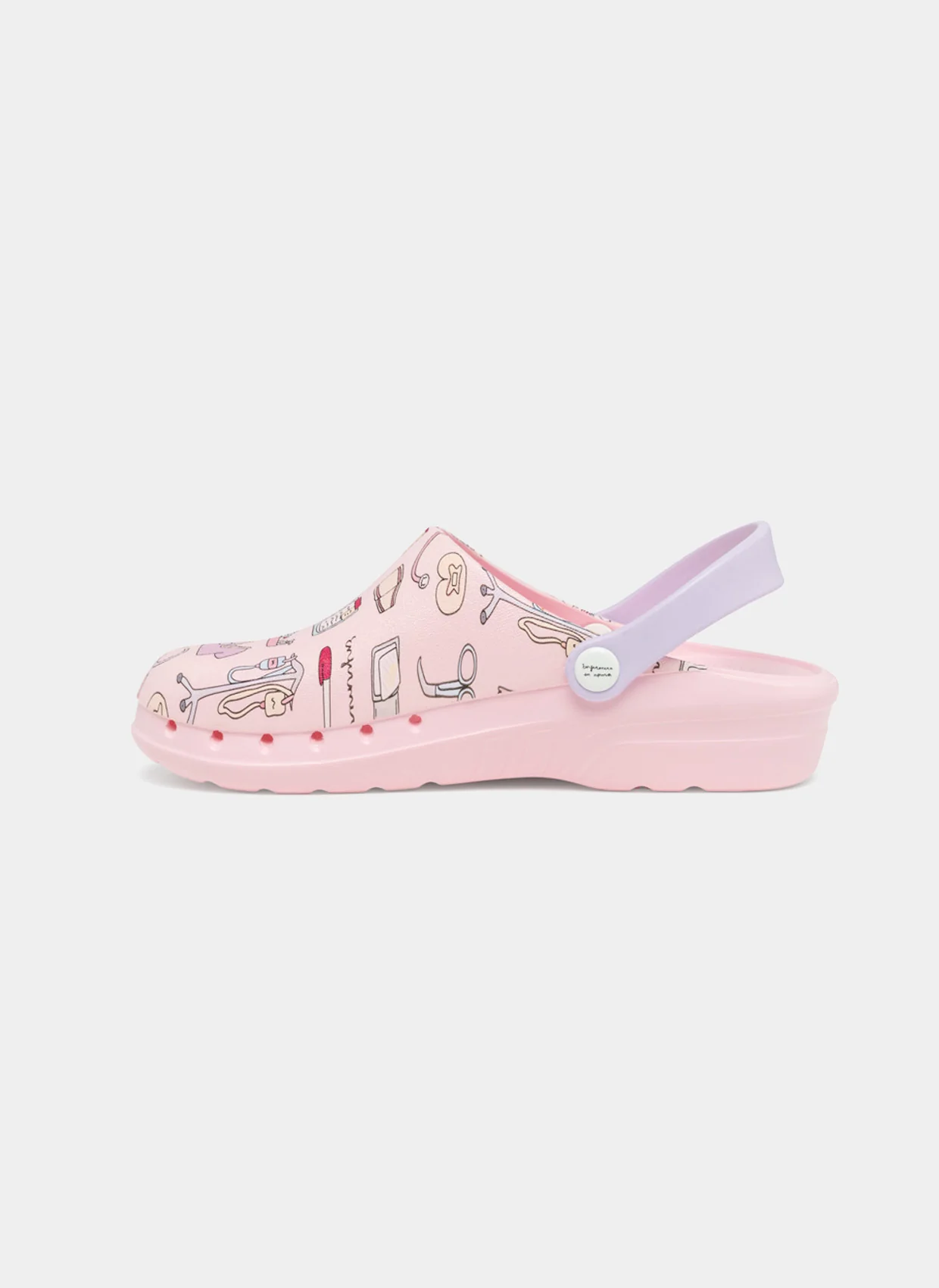 Suecos Oden Fusion Clogs - Rose - Image 4