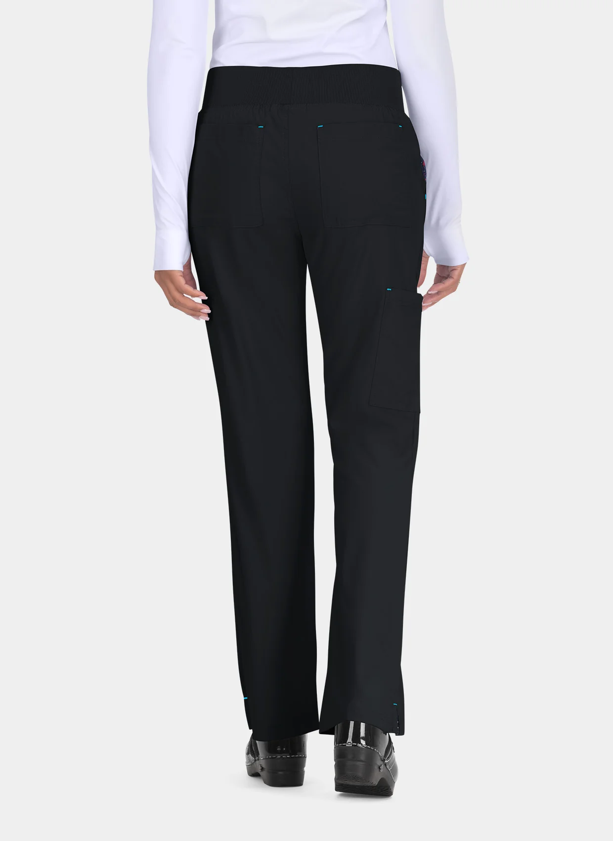 Koi Basics Laurie Scrub Trousers - Black - Image 2